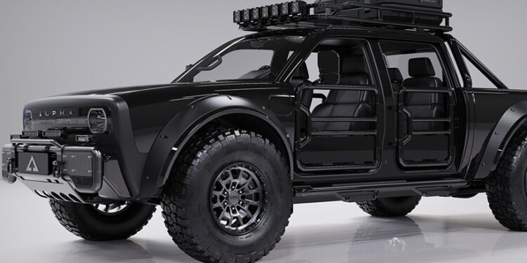 Alpha Superwolf: Drsný pick-up, ktorý si len ticho pradie