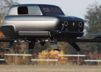 Renault Air4: Lietajúci koncept k narodeninám ikony