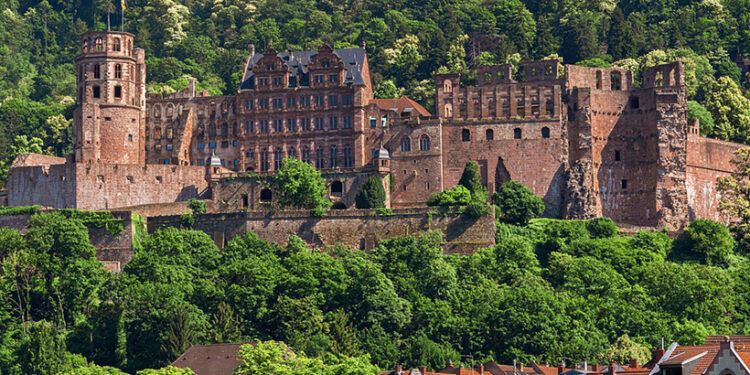 Hrady a zámky Európy: Heidelberg