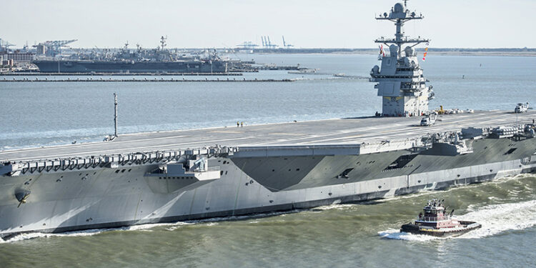 USS Gerald R. Ford: Problémový kolos prešpikovaný technikou