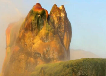 Nevadský gejzír Fly vznikol … vlastne omylom