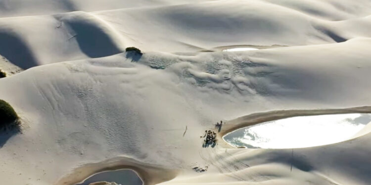 Prírodný unikát: Pieskové duny v Lençóis Maranhenses