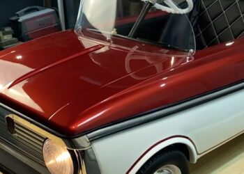 Renovácia legendárneho šliapacieho autíčka