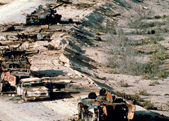 Diaľnica smrti: Symbol vojny v Perzskom zálive