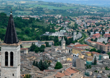 UMBRIA: Región v tieni Toskánska