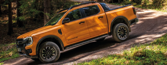 TEST FORD RANGER  POSÚVA PICKUP HRANICE