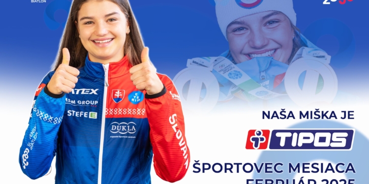 TIPOS ŠPORTOVEC MESIACA – Mladá biatlonová nádej si podmanila mesiac február
