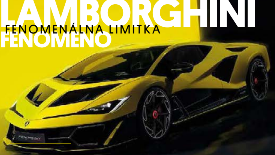 LAMBORGHINI FENOMENO – fenomenálna limitka
