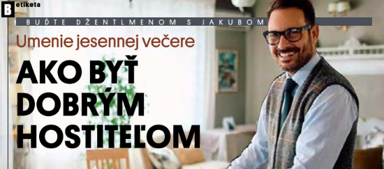 AKO BYŤ DOBRÝM HOSTITEĽOM