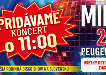 Rodinná disko show Mira Jaroša prichádza už budúci týždeň – Bratislava bude patriť celým rodinám