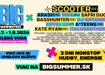 BIG SUMMER FEST sa vracia vo veľkom štýle: Druhý ročník prinesie tri dni nostalgie, svetové hviezdy aj množstvo noviniek!