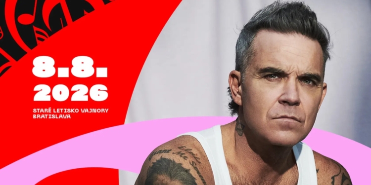 Robbie Williams, David Guetta, Shaggy, Bebe Rexha aj Swae Lee. LOVESTREAM 2026 odhalil hviezdny program, aký Slovensko ešte nezažilo